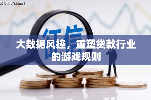 河南大数据风控，重塑贷款行业的游戏规则