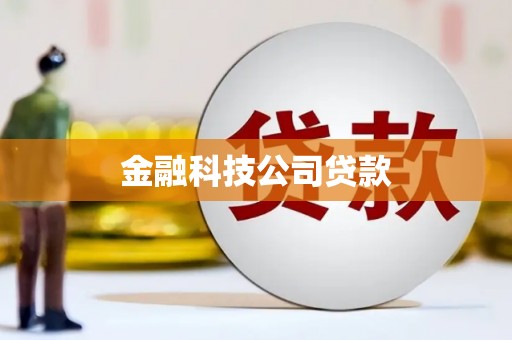 河南金融科技公司贷款