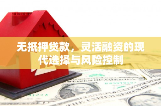 河南无抵押贷款，灵活融资的现代选择与风险控制