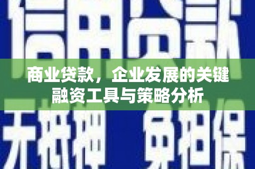 河南商业贷款，企业发展的关键融资工具与策略分析