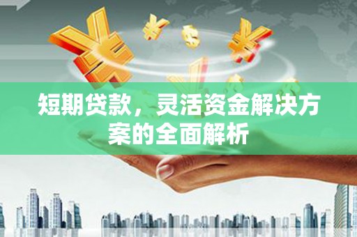 河南短期贷款，灵活资金解决方案的全面解析