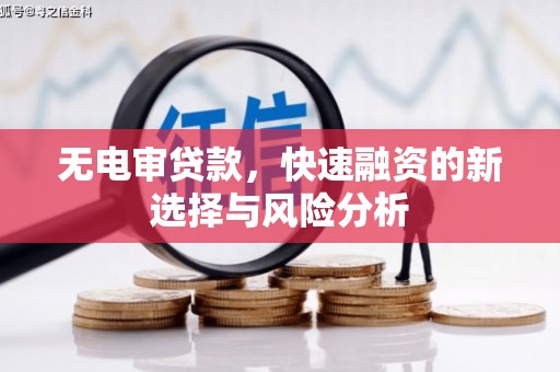 河南无电审贷款，快速融资的新选择与风险分析