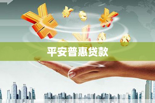 河南平安普惠贷款