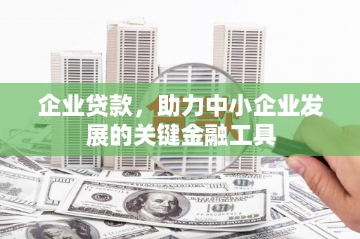 河南企业贷款，助力中小企业发展的关键金融工具