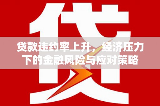 河南贷款违约率上升，经济压力下的金融风险与应对策略