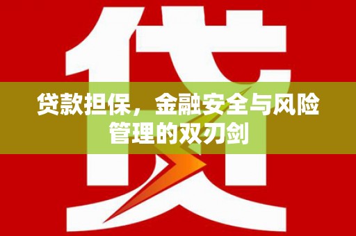 河南贷款担保，金融安全与风险管理的双刃剑