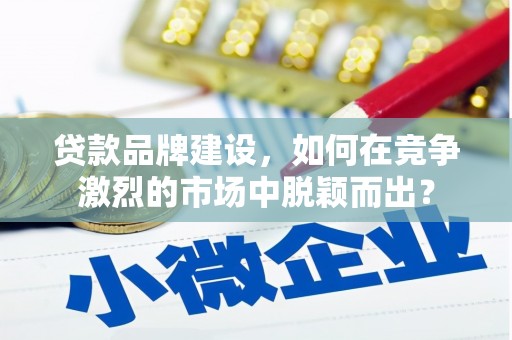 河南贷款品牌建设，如何在竞争激烈的市场中脱颖而出？