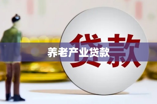 河南养老产业贷款