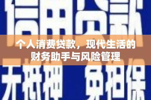 河南个人消费贷款，现代生活的财务助手与风险管理