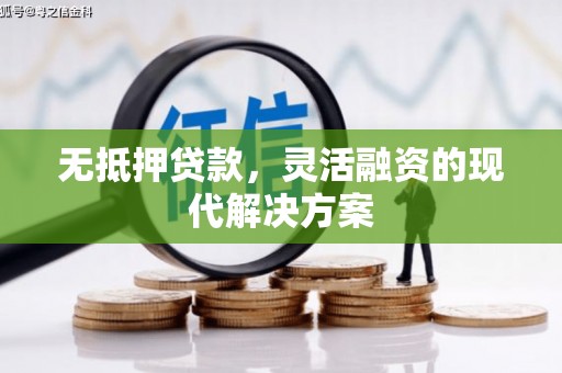 河南无抵押贷款，灵活融资的现代解决方案