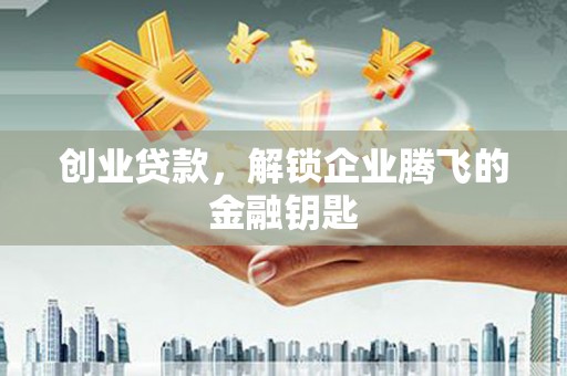 河南创业贷款，解锁企业腾飞的金融钥匙