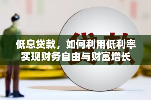 河南低息贷款，如何利用低利率实现财务自由与财富增长
